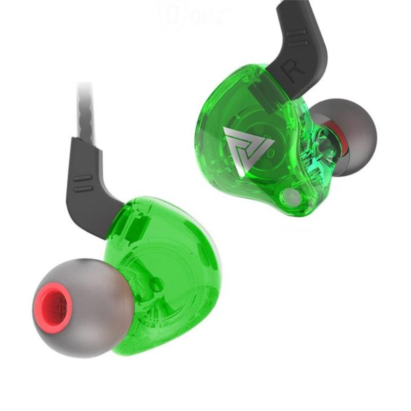 Qkz Ak6 Copper Driver Hi-fi Sports Headphones 3.5mm In-ear Earphone For Running With Microphone
