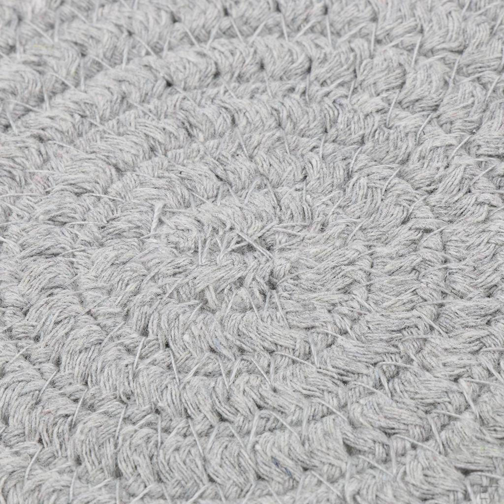 11cm 4.3 '' Table Mat Braided Cotton Round Rug Carpet Cut Kitchen Accessories