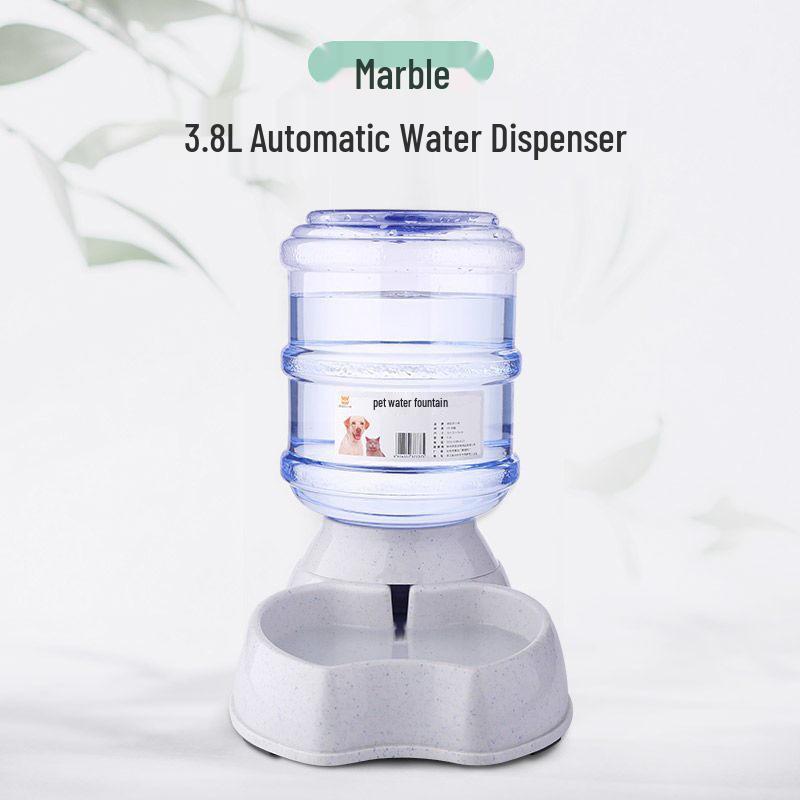 Large Capacity Automatic Pet Feeder and Water Dispenser for Dogs and Cats