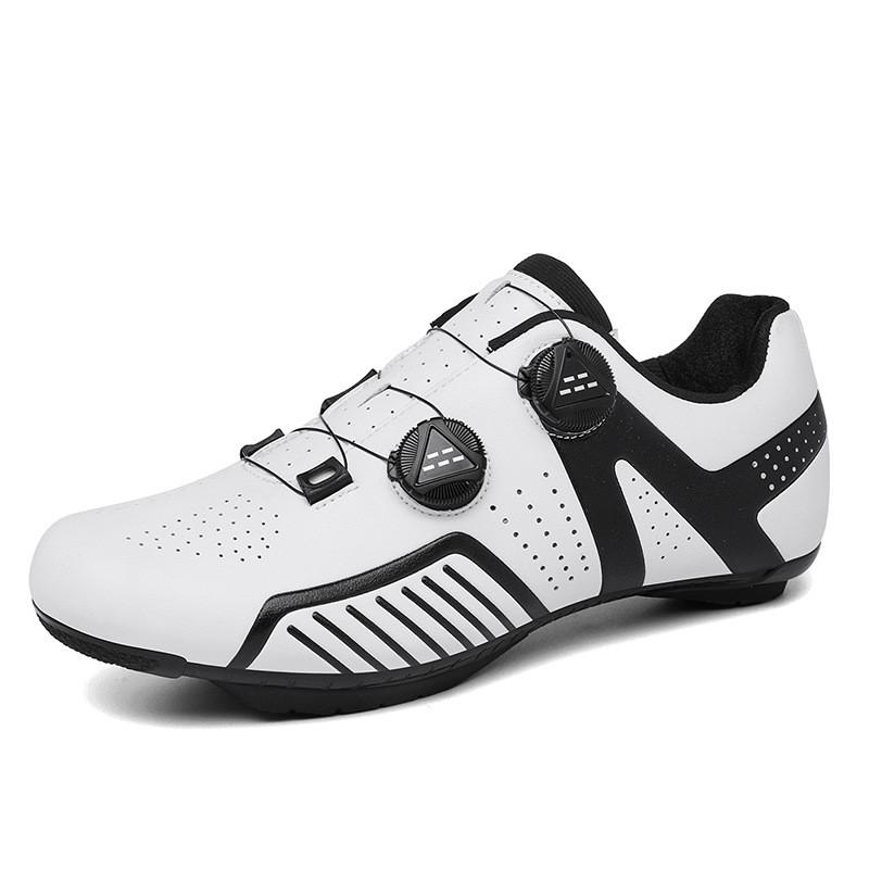 Unisex Cycling Shoes With Ratchet Road MTB Clipless Compatible Lightweight Anti-Slip Shock Absorption Size 36-47