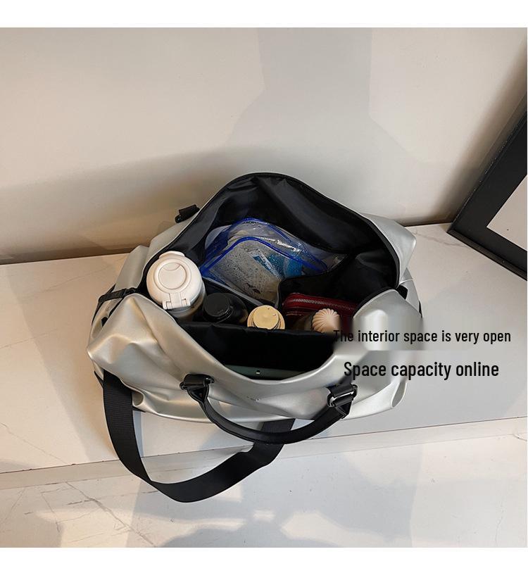 Women's Large Capacity Travel Bag with Wet/Dry Separation for Short Trips and Fitness