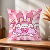 Cute Cushion Cover Comfortable Soft Pillow Case for Sofa Living Room Home Office Decor and t-Tamagotchi Protective Covers