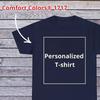 Personalized Comfort Colors T-shirt, Custom T-shirt Made To Order, Great Gift