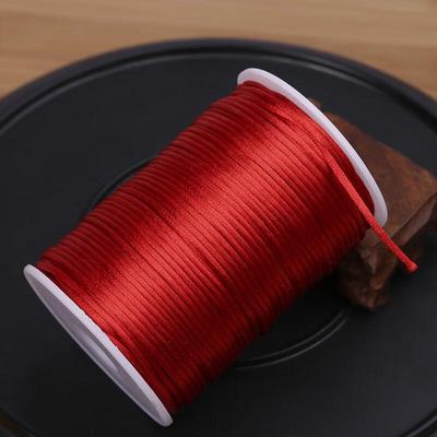 Red Chinese Knotting Cord, No. 5