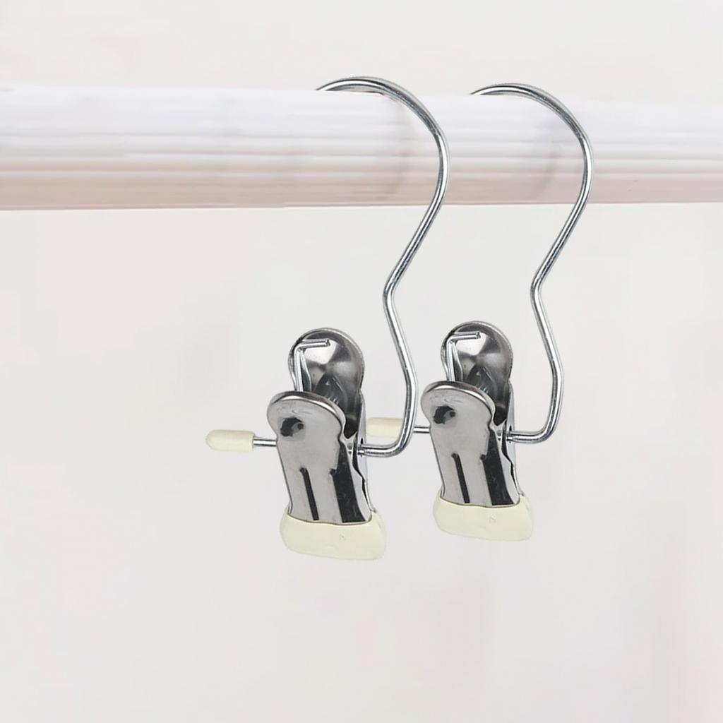 Compact Design For Storage Clothes Pin Sock Clip Stainless Steel Clips