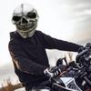 Ghost Skull Helmets Full Face Skull Helmets Motorcycle With Goggles Skeleton Skull Helmets With Lens Full Face Skull Skeleton