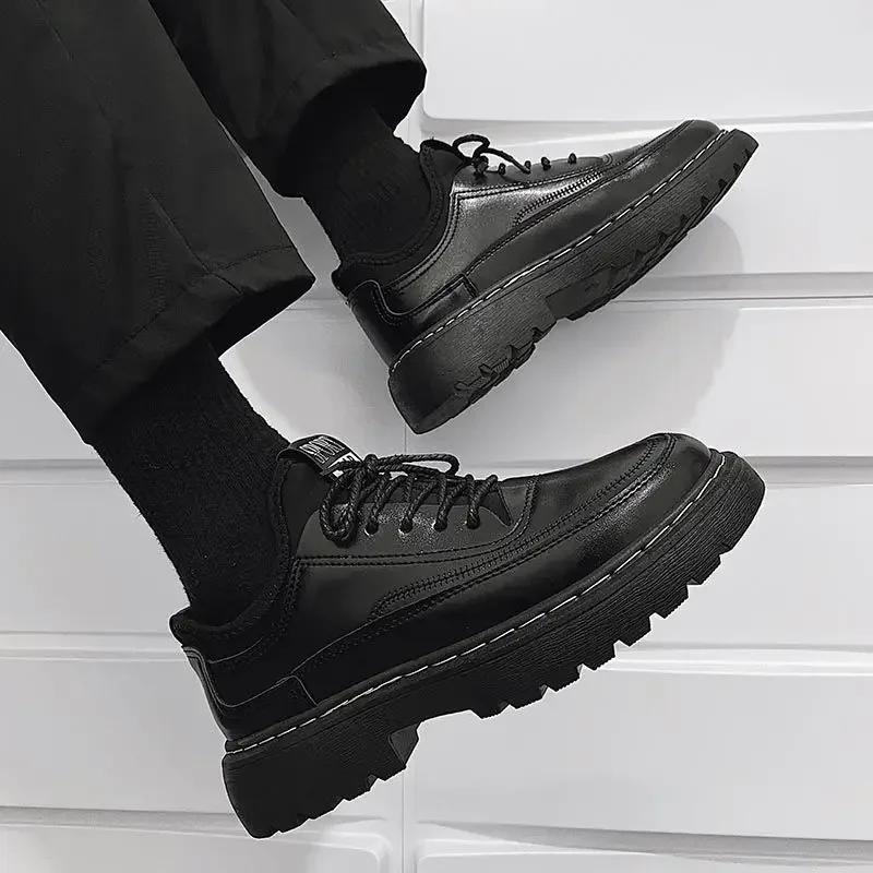 Fashion Black Business Dress Shoes Leather Loafers Men Formal Fashion 2024 Size 45 Classic Original Man Casual Shoe Designer Slip-on Pu