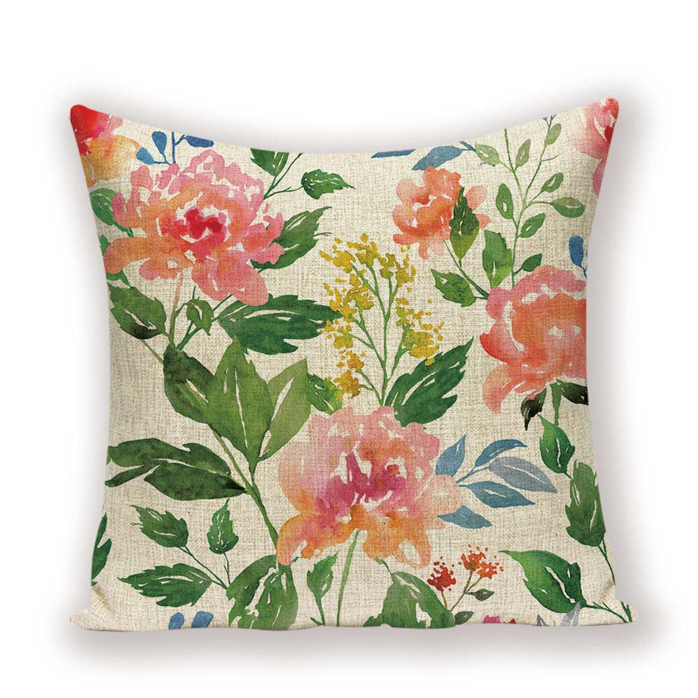 plant throw pillow