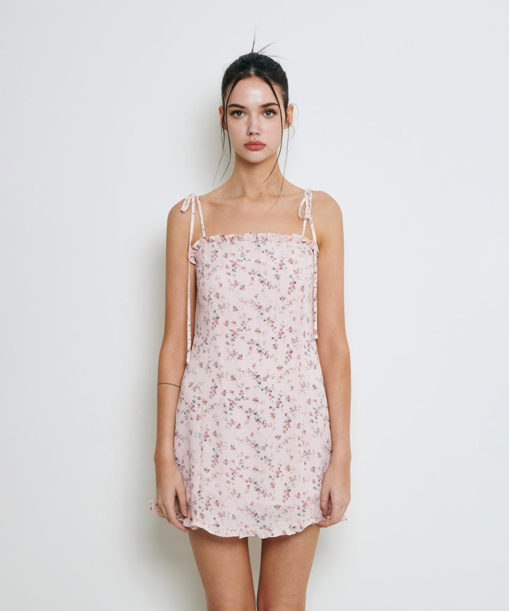 Not Your Rose Frill Mini Dress