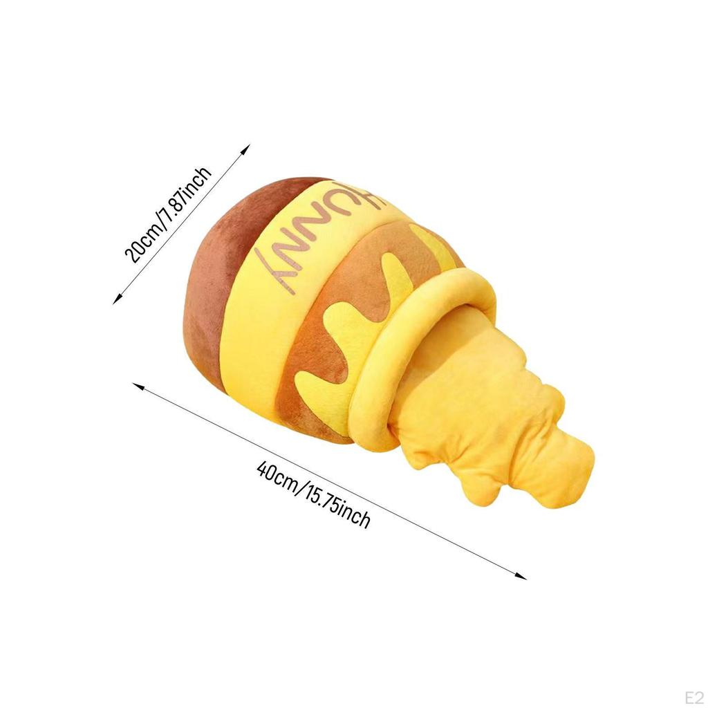 Cat Bed Honey Pot Shape Comfortable Nest Nonslip Bottom Non Slip Cartoon Kennel Pet