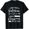 Teacher Valentine's Day Shirt, Funny Classroom School Gift