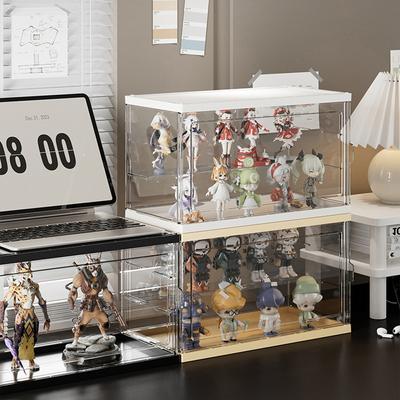 Handiwork Display Box Large Capacity Transparent Pendulum Cabinet Acrylic Bubble Mart Blind Box Display Rack Lego Storage Box