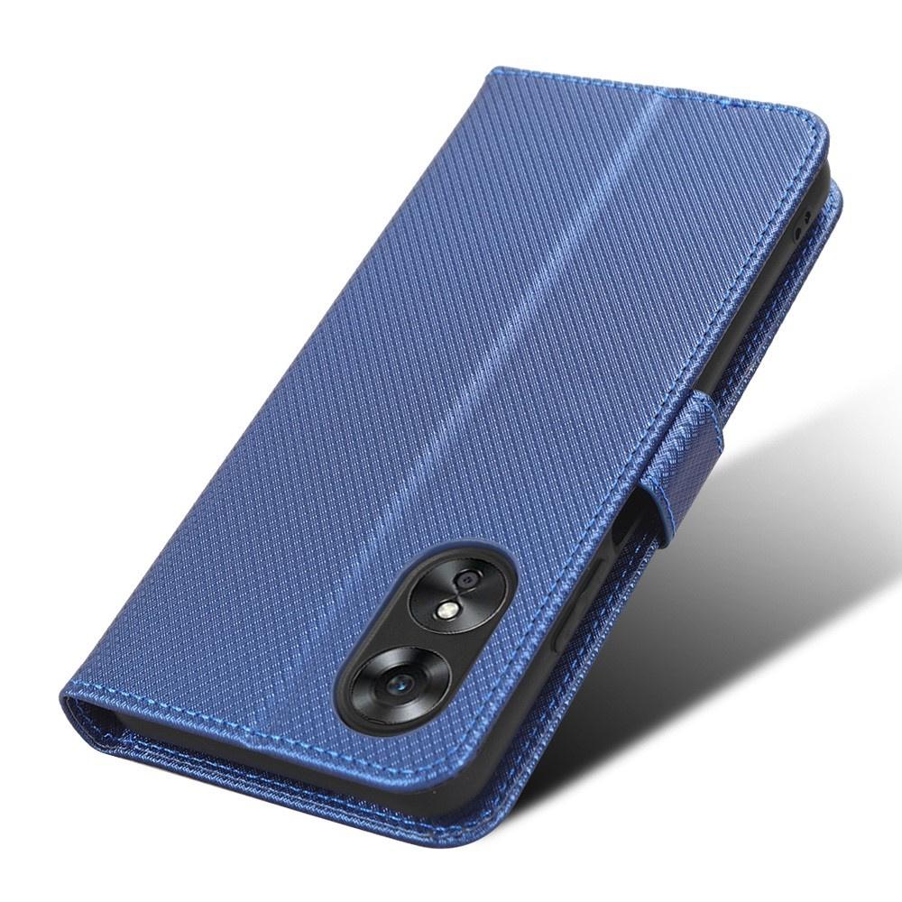Flip Case for Oppo A17, Smart Magnet, Blue