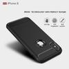 Coque de Protection - Apple - iPhone X - Silicone - Anti-rayures - Fibre de Carbone
