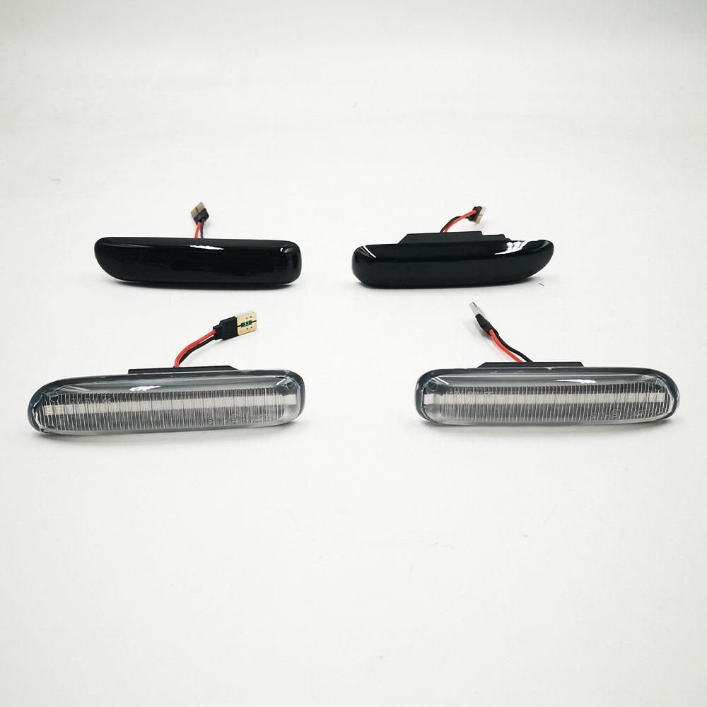 For BMW 3 Series E46 Sedan Coupe Wagon Convertible 1997-2001 Led Dynamic Turn Signal Light Side Fender Marker Sequential Lamp