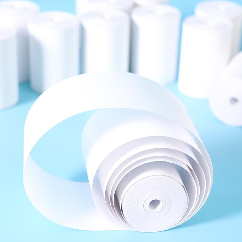 Kernloses Thermopapier für Kassen 57x40 für Bestell- und Supermarktdruck