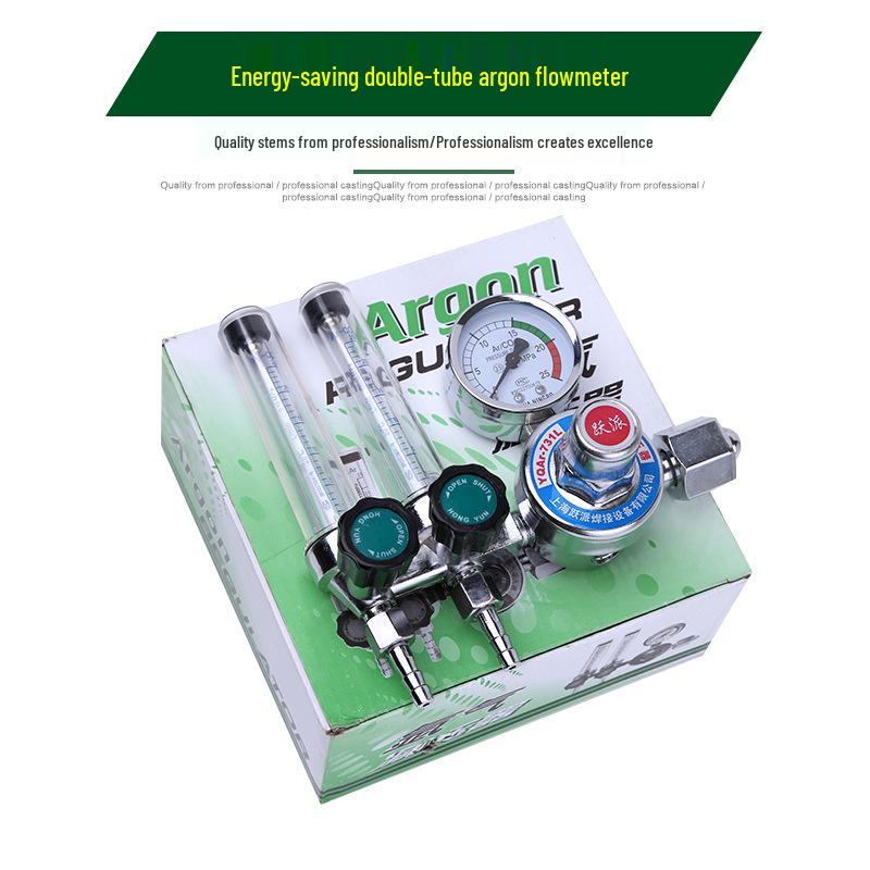 

Аргоновый двухтрубный расходомер с регулятором давления