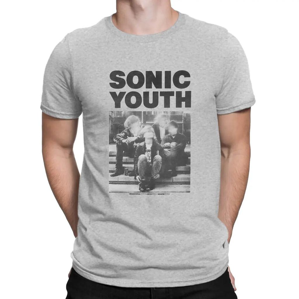 Americká rocková kapela 80. let Hip Hop Tričko Sonic Youth Leisure Tričko Žhavý výprodej Tričko pro unisex ženy