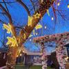 Fixed Model Outdoor Led Lamp Butterfly Shape Lighting  Garden DIY Decoration