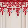 Double Happiness Hanging Banner Chinese Style Wall Hanging Pendant Wall Ornaments  Ideas Decoration