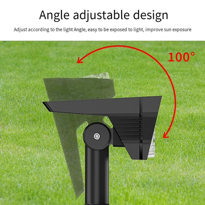 Solar Lawn Lights Waterproof Ground Lights Home Outdoor Lights Tree Landscape Lights Garden Lights NONE