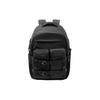 Li Ning Sports Lifestyle Series Water-Resistant Eco-Friendly Zipper Closure Polyester Sports Backpack Unisex Backpack Black ABSU159-1