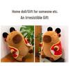 Entzückendes Nezha Capybara Plüschtier - Niedliches Stofftier Bettzeitpuppe Geschenk für Mädchen