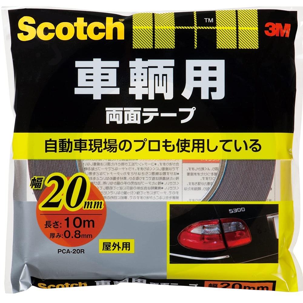 3M Scotch Vehicle Double-Sided Tape Width 20mm Length 10m PCA-20R