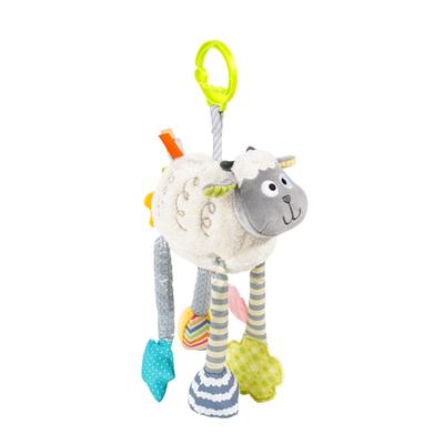 Baby Hanging Plush Soft for Car Baby Shower Sheep Toy, Toy, Long-Legged Rattle, Fabric, Baby, Stroller, Seat, Gift,