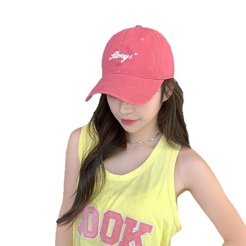 Fashion New Soft Top Baseball Cap for Women  Fashionable Letters Hot Painting Outdoor Casual Sun Visor Baseball Cap