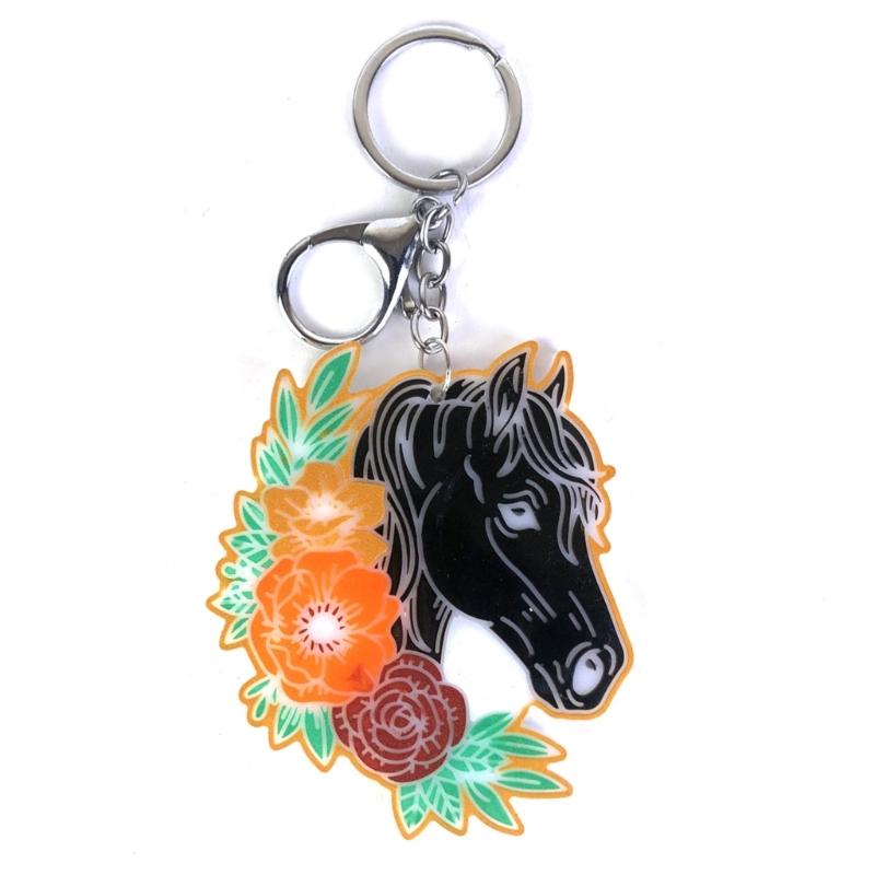 Personalized Horse Shaped Resin Wall Ornament Mold Unique Decoration Silicone Mold  Exquisite Decorative Items Moulds