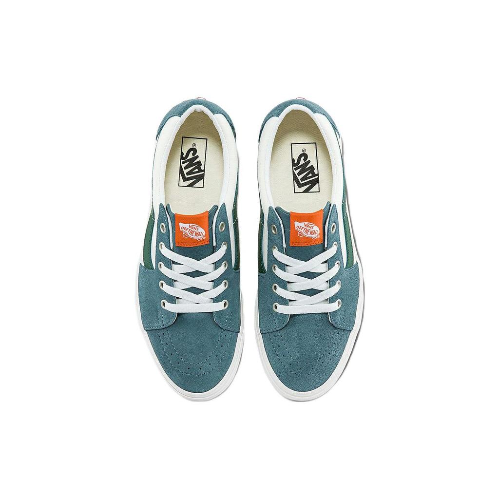 Vans Sk8 Casual Low-Top Skate Shoes Unisex Sneakers White Green VN0A5KXDBLG