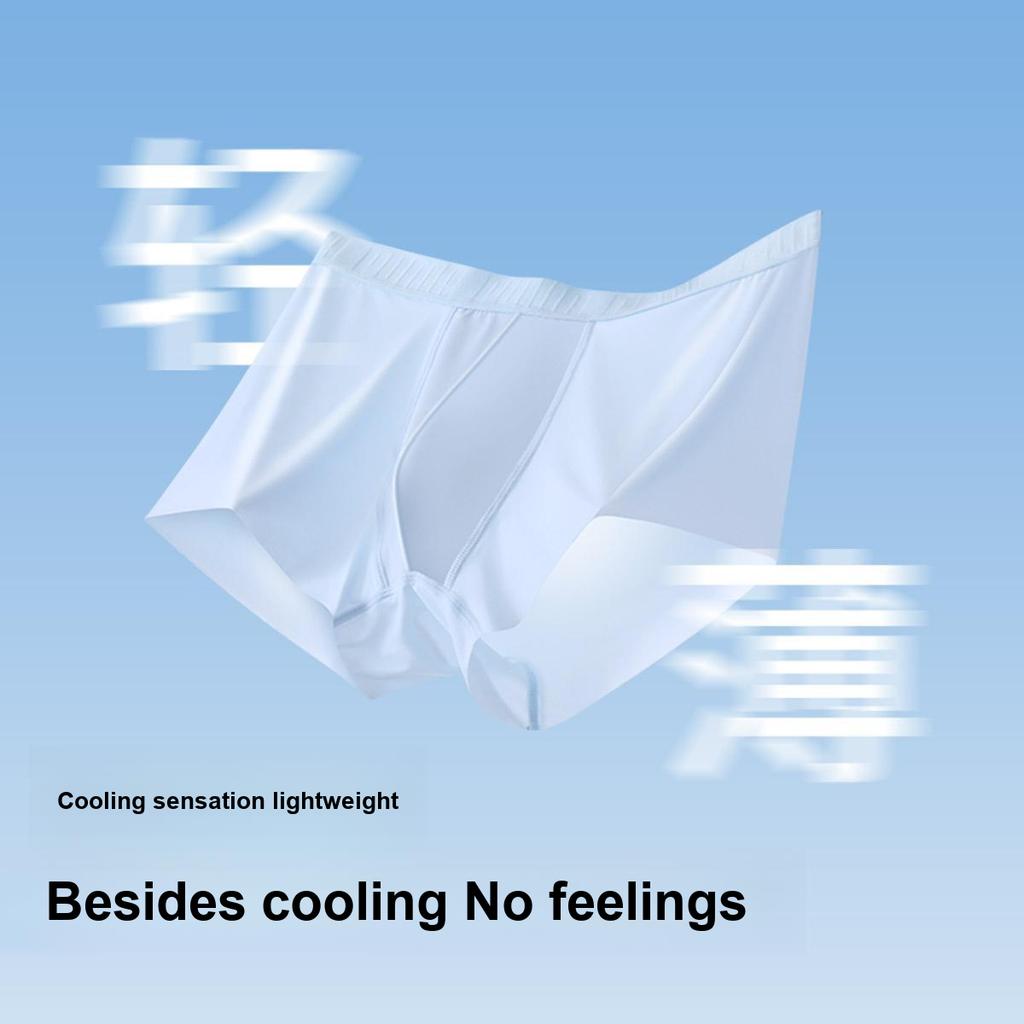 Puma Solid Color Mid-Rise Antibacterial Breathable Quick-Dry Comfortable Seamless Casual Boxer Briefs 3-Pack Men underwear 701232510-001