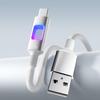 RGB Dazzling 120W Super-Fast Type-C Charging Cable for Huawei, Xiaomi, Vivo, Oppo, and Apple.