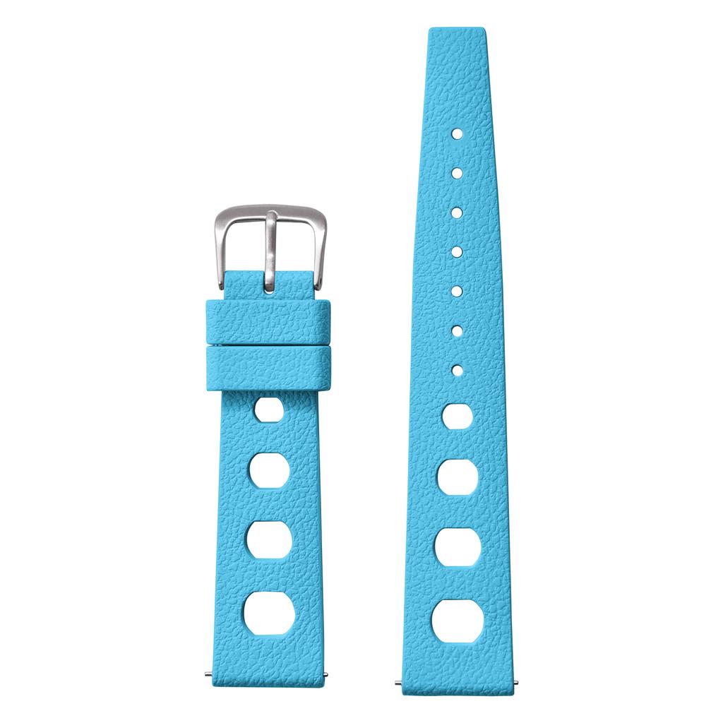 New Design Fluororubber FKM Watch Strap 20mm 22mm Tropical Strap Quick Release Watch Band For Traditional DivingWatch Accessorie