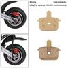 Fresh E-Scooter Brake Pads For By Max G3 G3D G3E Electric Scooter Disc Brake Calipers Accessories Parts 6Pc