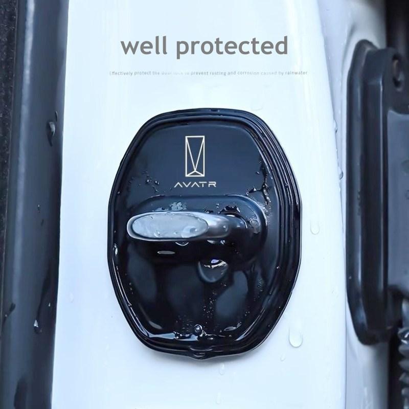 Per AVATR 06 07 11 12 2025 2026 Copertura Protettiva in Silicone per Serratura Porta Auto Accessori
