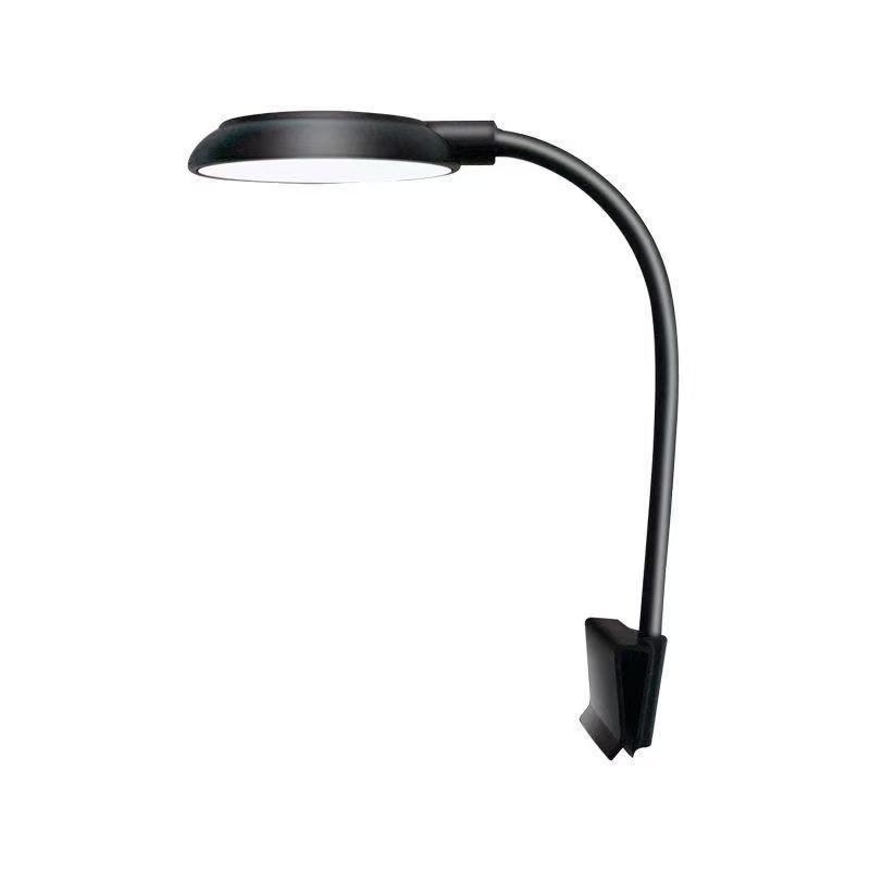 USB Aquarium LED Clip Lamp Flexible Bracket Multiple Modes Fish Tank Light for Small Aquatic Plant Tank Home Office Decor