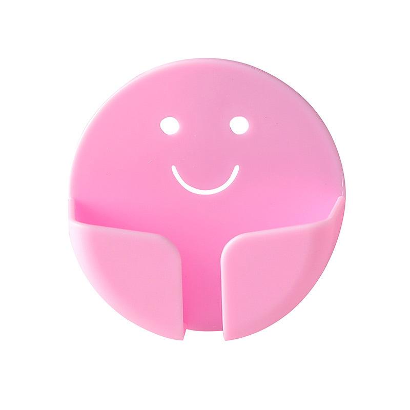 No-drill Smile Plug Viscose Hook for Kitchen Wall-mounted Cord Organization