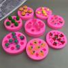 1pc Silicone Fruit Molds For Cake Decorating 3D Fruit Chocolate Fondant Decorative Molds Candy Jelly Gummies Soap Mold