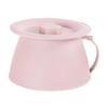 Pot de Chambre Seau à Urine en Plastique avec Couvercle Urinoir Portable Toilette Seau à Urine Bassin de Lit Crachoir