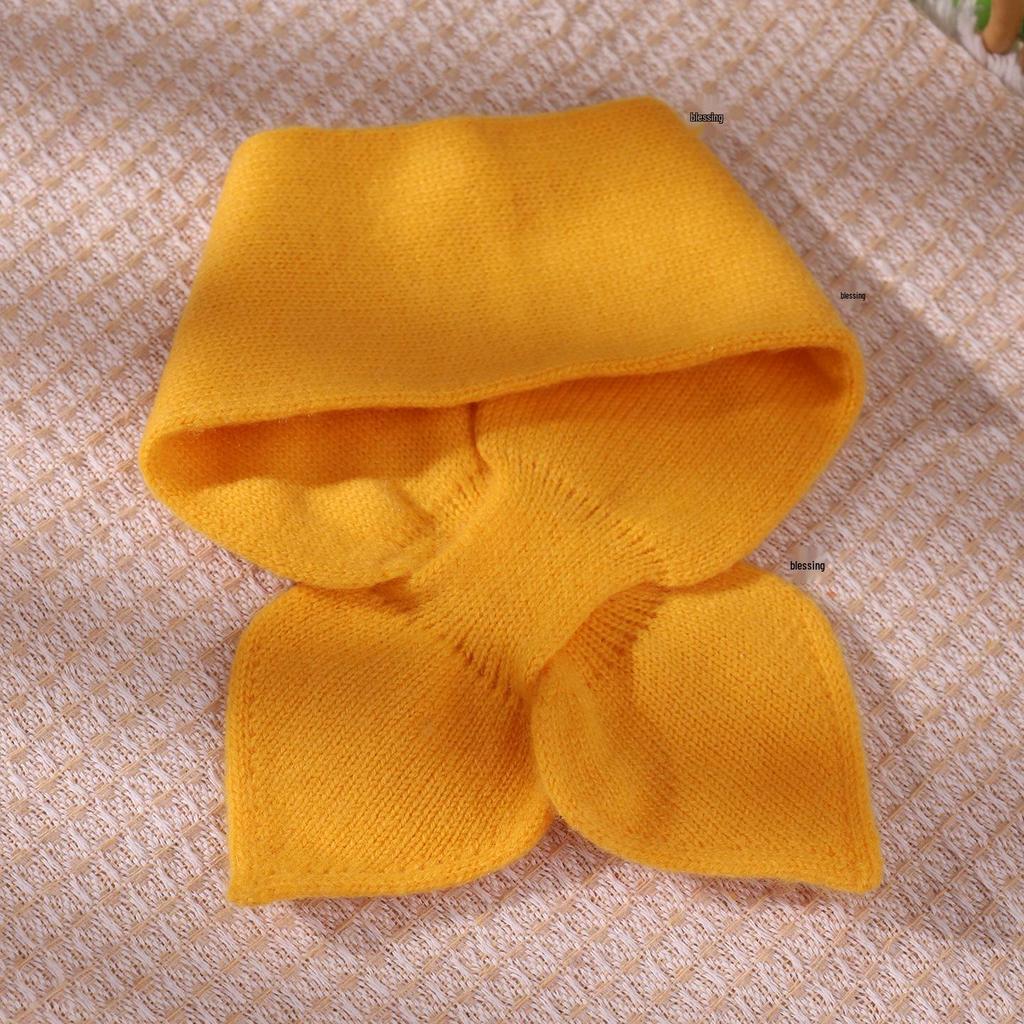 Dětská jednobarevná kašmírová šála - Hřejivá, roztomilá, 10x60CM