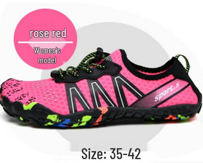 Unisex Quick-Dry Anti-Slip Outdoor Trekking Shoes for Fishing and Swimming