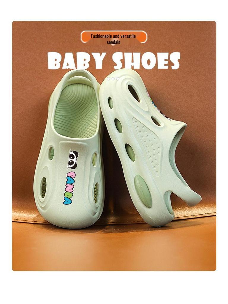 Children's Summer Slip-On Sandals: Lightweight, Comfortable Beach Shoes for Boys and Girls