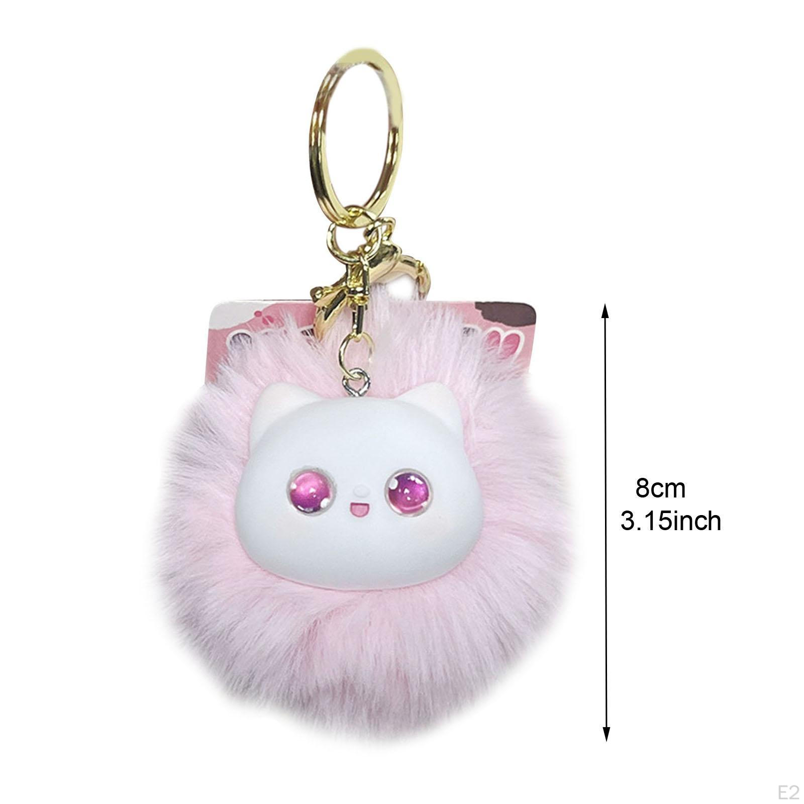 Брелок-подвеска в виде плюшевого кота — фото 4
