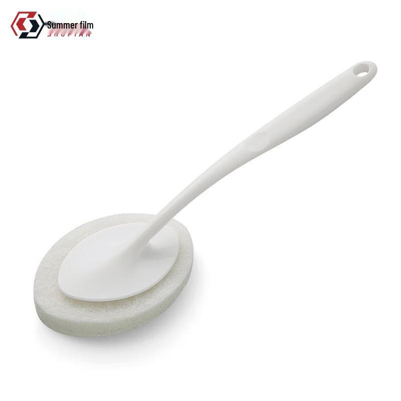 Long-Handled Sponge Cleaning Brush for Bathroom
