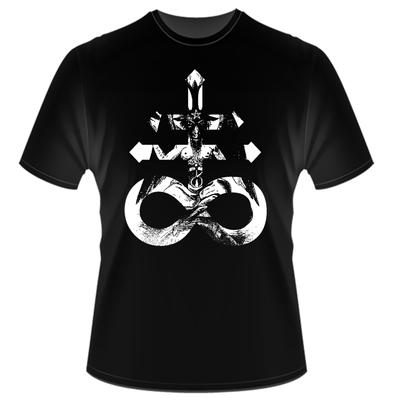 26 Leviathan Kreuz - Schwefel Zeichen Baphomet T-Shirt Lucifer Satan Pentagramm Unisex T-Shirt