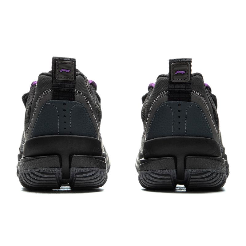 Li Ning CF Su Lin Chuan Lite Rebound Comfortable Shock Absorption Wear-Resistant Low-Top Outdoor Hiking Shoes Men Hiking Shoes Black AHCU057-3