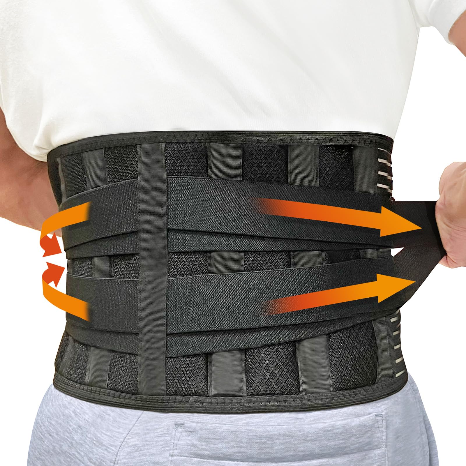 

Helcynas XL Corset, 5 Sizes, Double-Layer Compression Support for Lumbar, Spine, and Pelvis