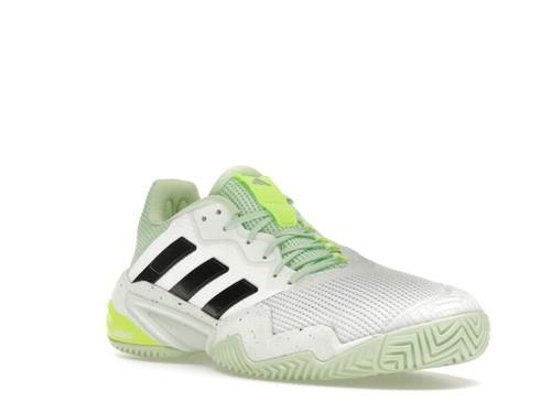 adidas Barricade 13 Low White Semi Green Spark - IG3114